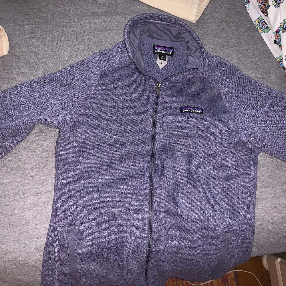Purple Zip-Up Patagonia Jacket